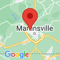 Map of Collinsville, VA US